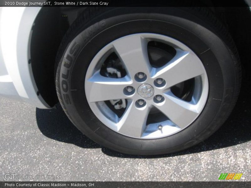 Stone White / Dark Slate Gray 2010 Dodge Journey SXT