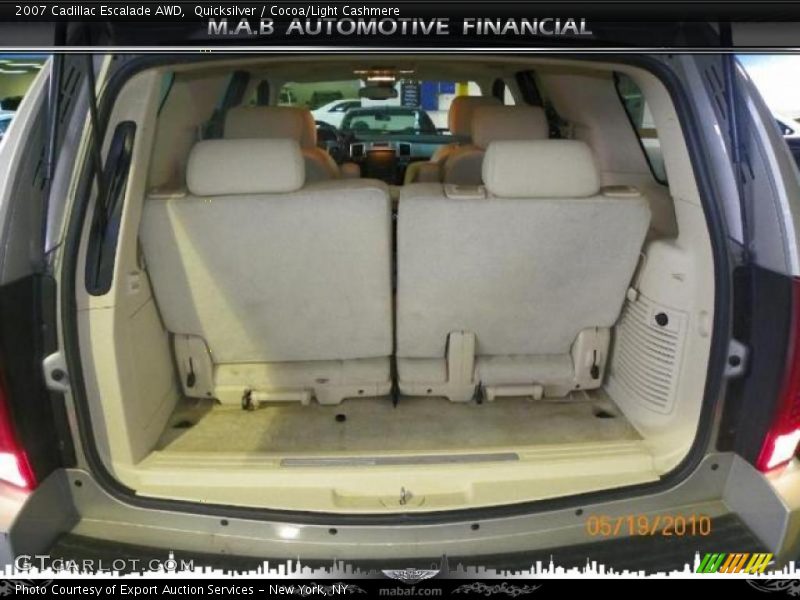 Quicksilver / Cocoa/Light Cashmere 2007 Cadillac Escalade AWD