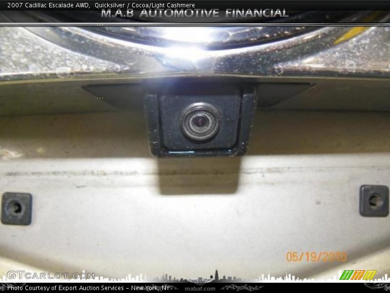 Quicksilver / Cocoa/Light Cashmere 2007 Cadillac Escalade AWD