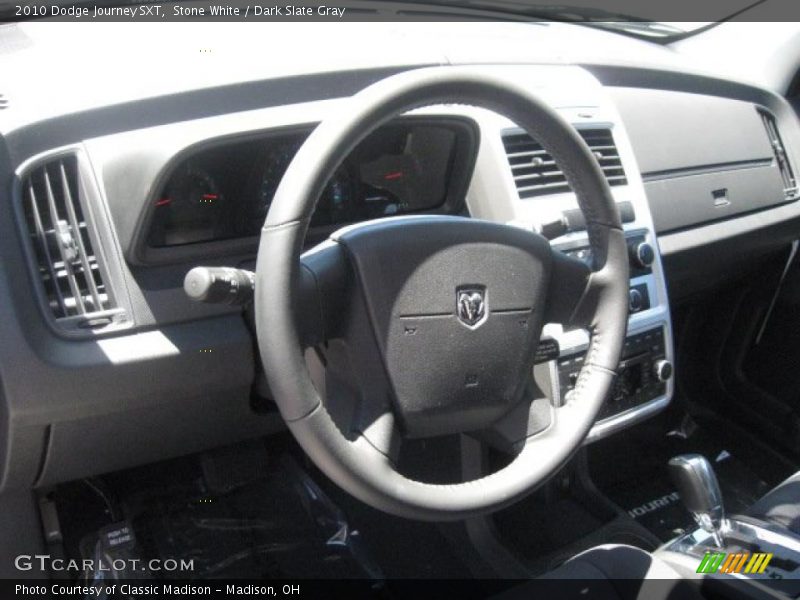 Stone White / Dark Slate Gray 2010 Dodge Journey SXT