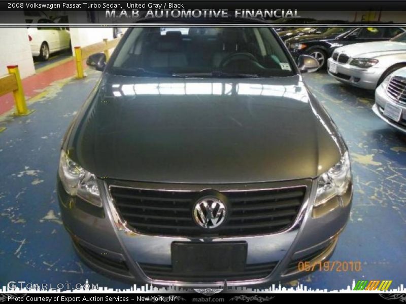 United Gray / Black 2008 Volkswagen Passat Turbo Sedan