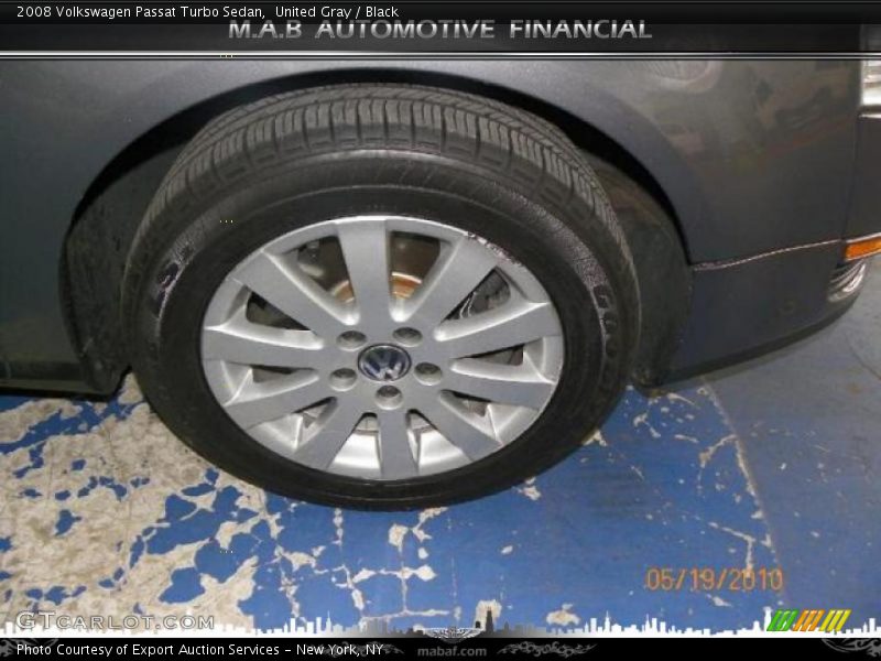 United Gray / Black 2008 Volkswagen Passat Turbo Sedan