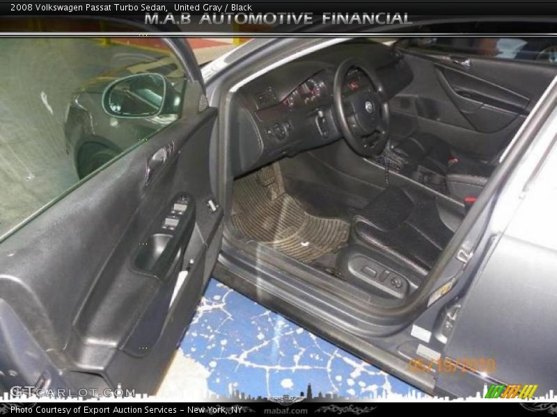 United Gray / Black 2008 Volkswagen Passat Turbo Sedan