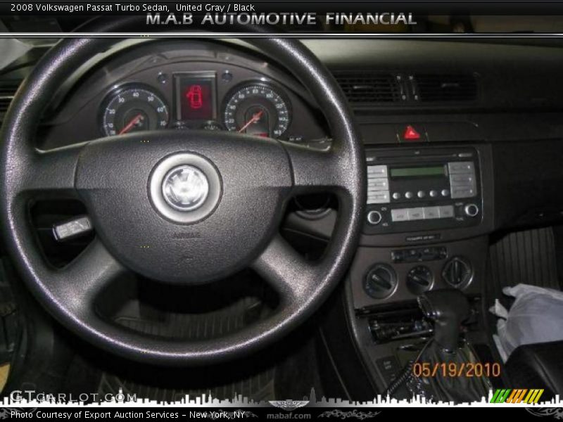 United Gray / Black 2008 Volkswagen Passat Turbo Sedan