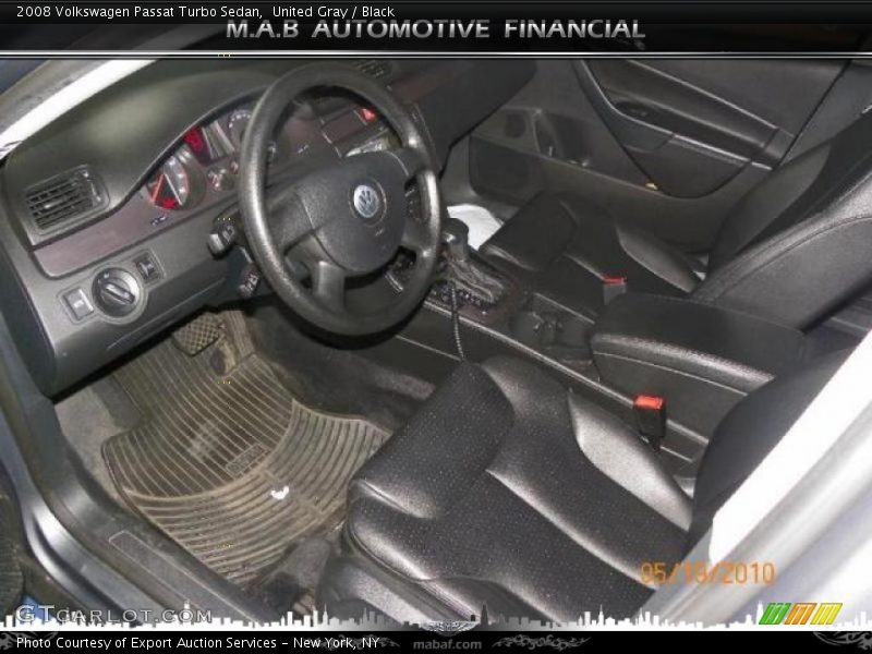 United Gray / Black 2008 Volkswagen Passat Turbo Sedan
