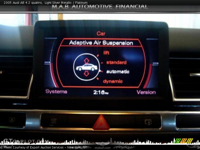 Light Silver Metallic / Platinum 2005 Audi A8 4.2 quattro