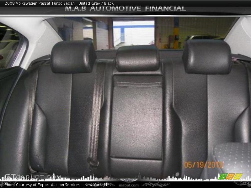 United Gray / Black 2008 Volkswagen Passat Turbo Sedan