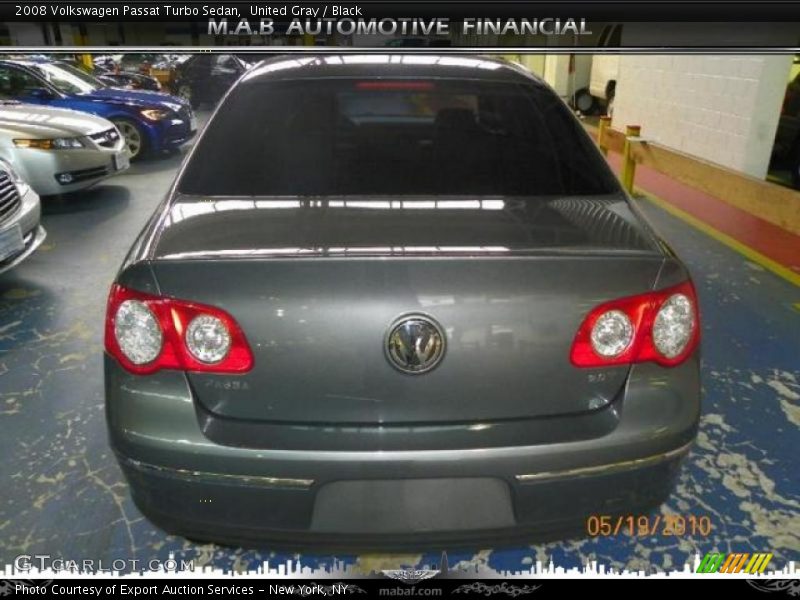 United Gray / Black 2008 Volkswagen Passat Turbo Sedan