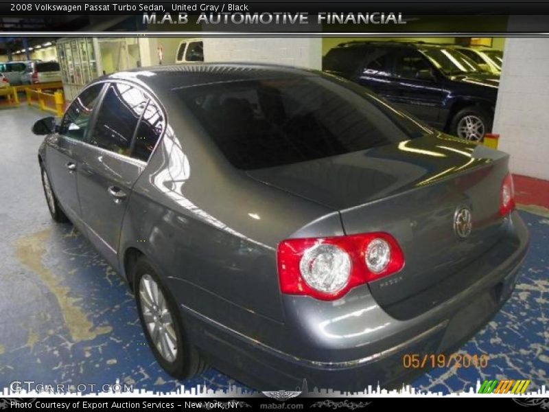 United Gray / Black 2008 Volkswagen Passat Turbo Sedan
