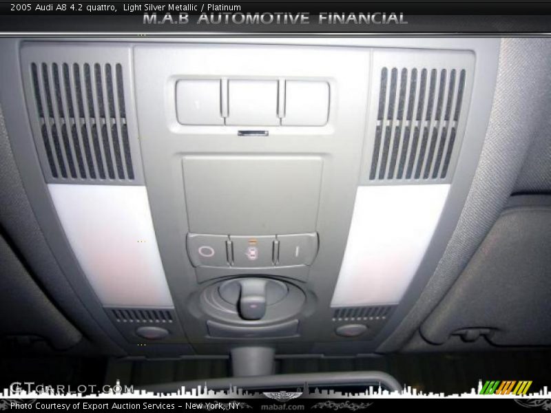 Light Silver Metallic / Platinum 2005 Audi A8 4.2 quattro