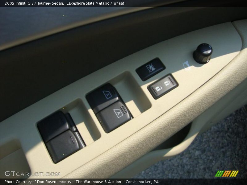 Lakeshore Slate Metallic / Wheat 2009 Infiniti G 37 Journey Sedan
