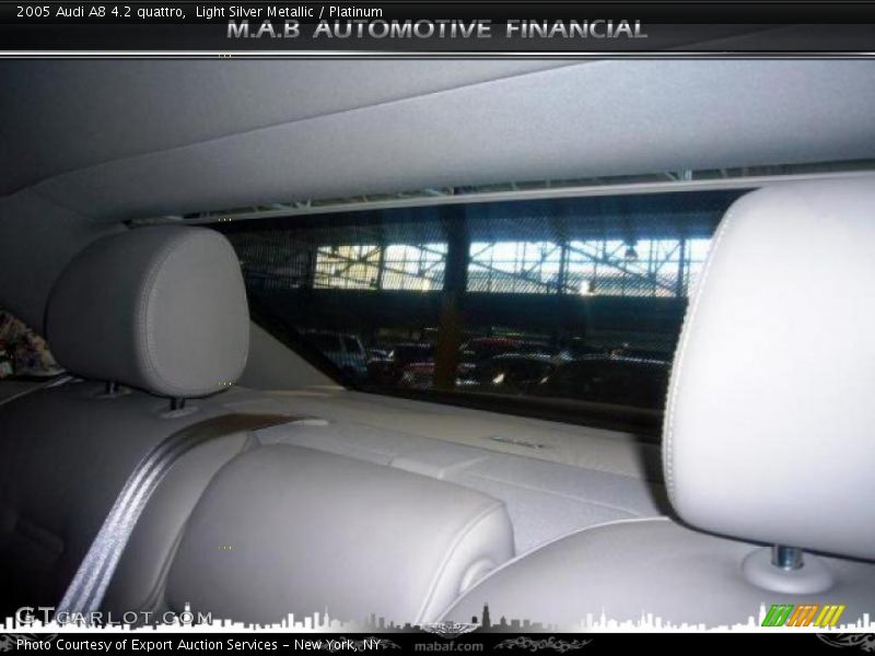 Light Silver Metallic / Platinum 2005 Audi A8 4.2 quattro