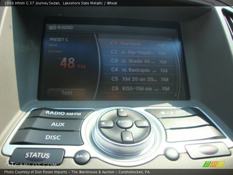Lakeshore Slate Metallic / Wheat 2009 Infiniti G 37 Journey Sedan