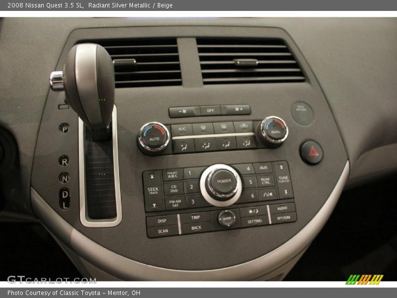 Radiant Silver Metallic / Beige 2008 Nissan Quest 3.5 SL