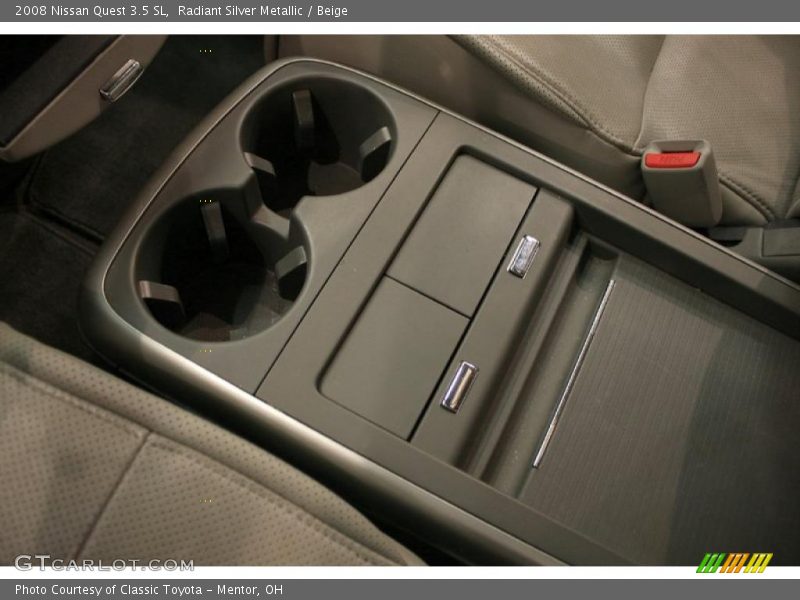 Radiant Silver Metallic / Beige 2008 Nissan Quest 3.5 SL
