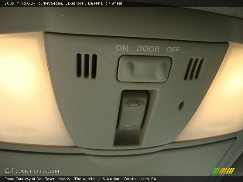Lakeshore Slate Metallic / Wheat 2009 Infiniti G 37 Journey Sedan