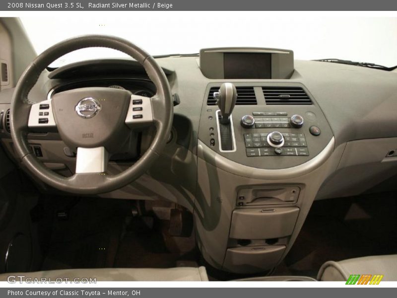 Radiant Silver Metallic / Beige 2008 Nissan Quest 3.5 SL