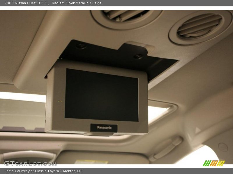 Radiant Silver Metallic / Beige 2008 Nissan Quest 3.5 SL