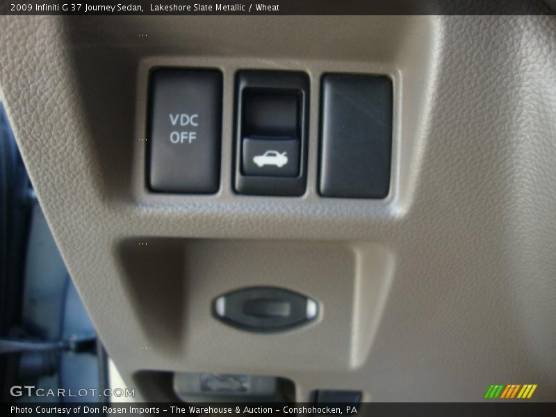 Lakeshore Slate Metallic / Wheat 2009 Infiniti G 37 Journey Sedan