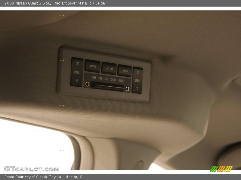 Radiant Silver Metallic / Beige 2008 Nissan Quest 3.5 SL