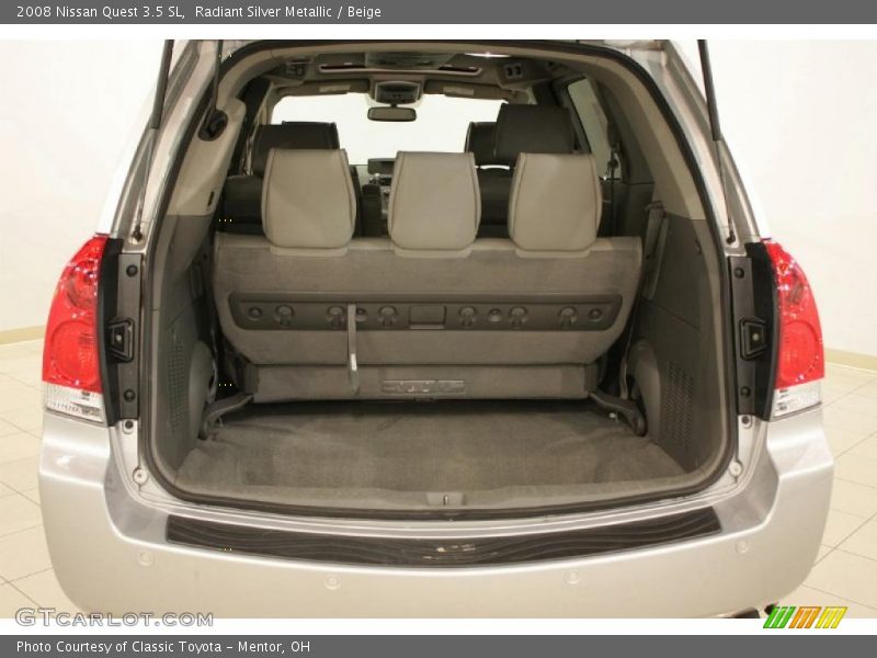 Radiant Silver Metallic / Beige 2008 Nissan Quest 3.5 SL