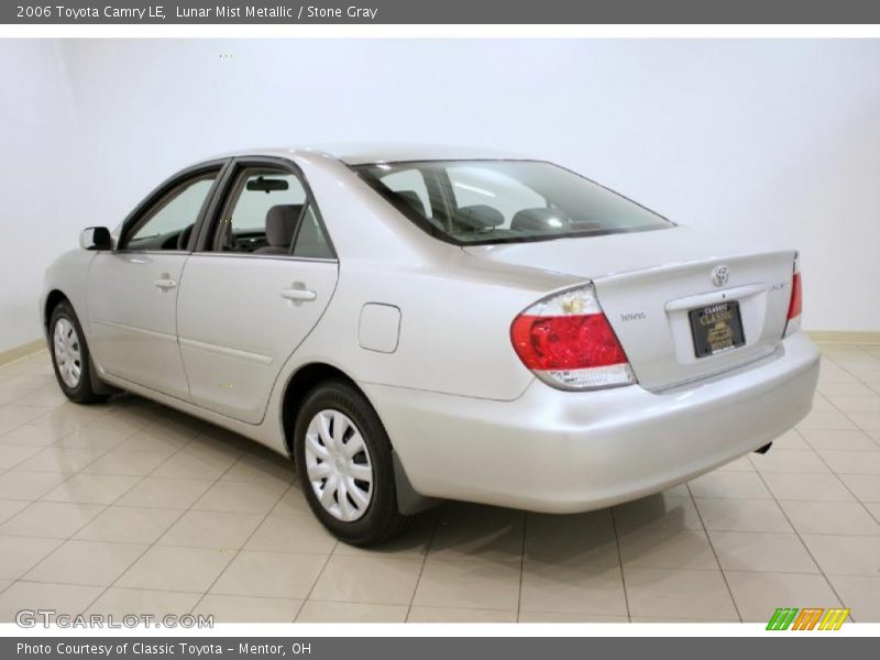 Lunar Mist Metallic / Stone Gray 2006 Toyota Camry LE