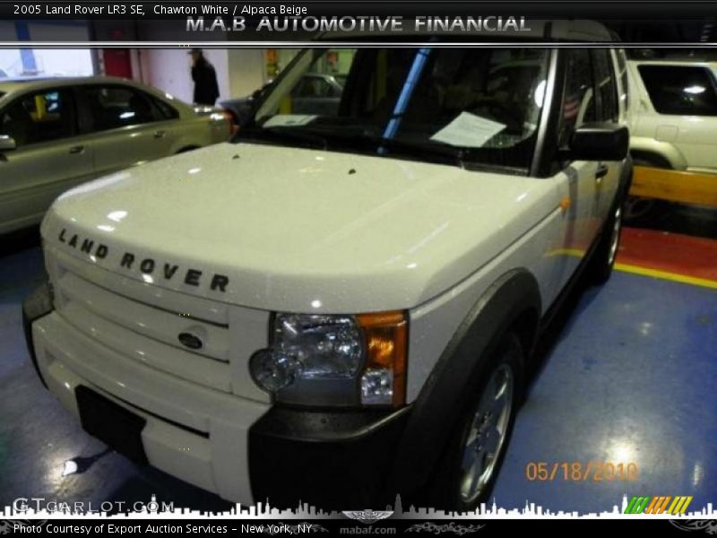 Chawton White / Alpaca Beige 2005 Land Rover LR3 SE