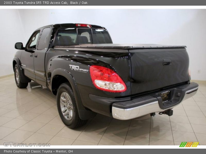 Black / Oak 2003 Toyota Tundra SR5 TRD Access Cab