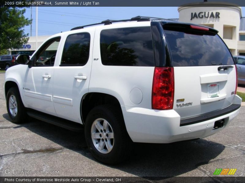 Summit White / Light Tan 2009 GMC Yukon SLT 4x4