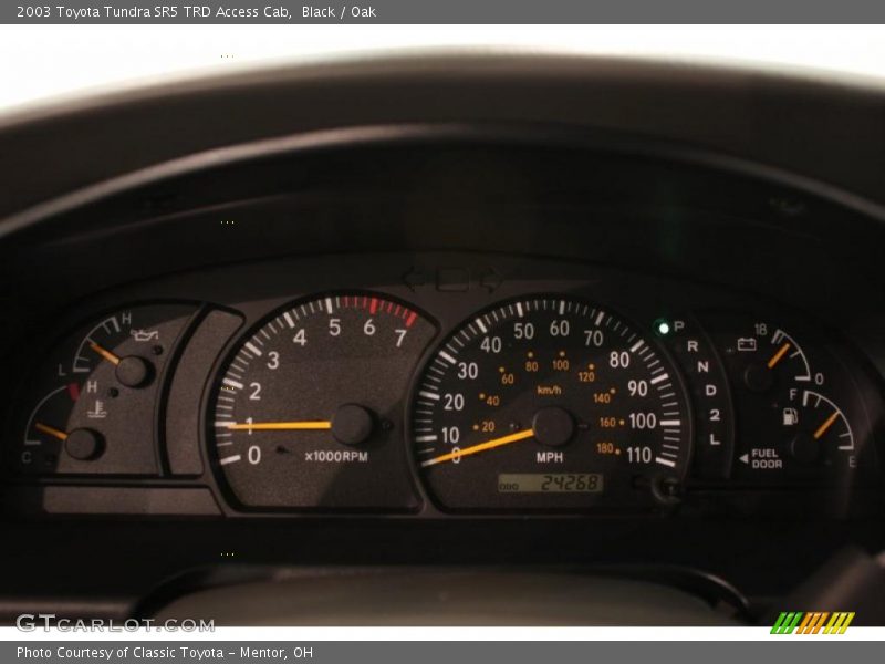 Black / Oak 2003 Toyota Tundra SR5 TRD Access Cab