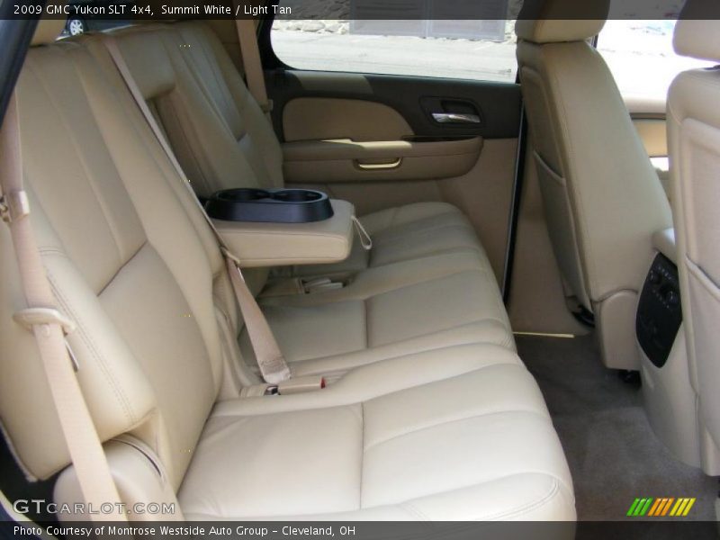 Summit White / Light Tan 2009 GMC Yukon SLT 4x4