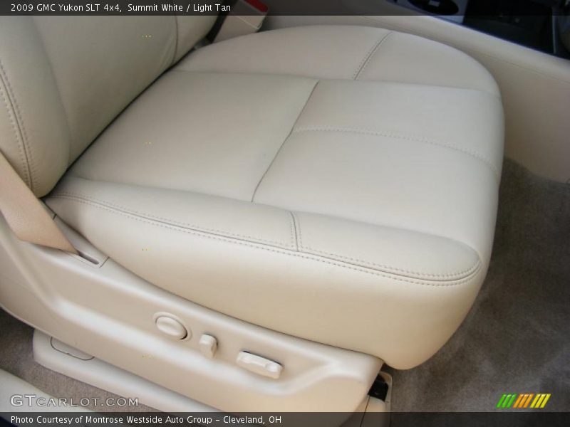 Summit White / Light Tan 2009 GMC Yukon SLT 4x4