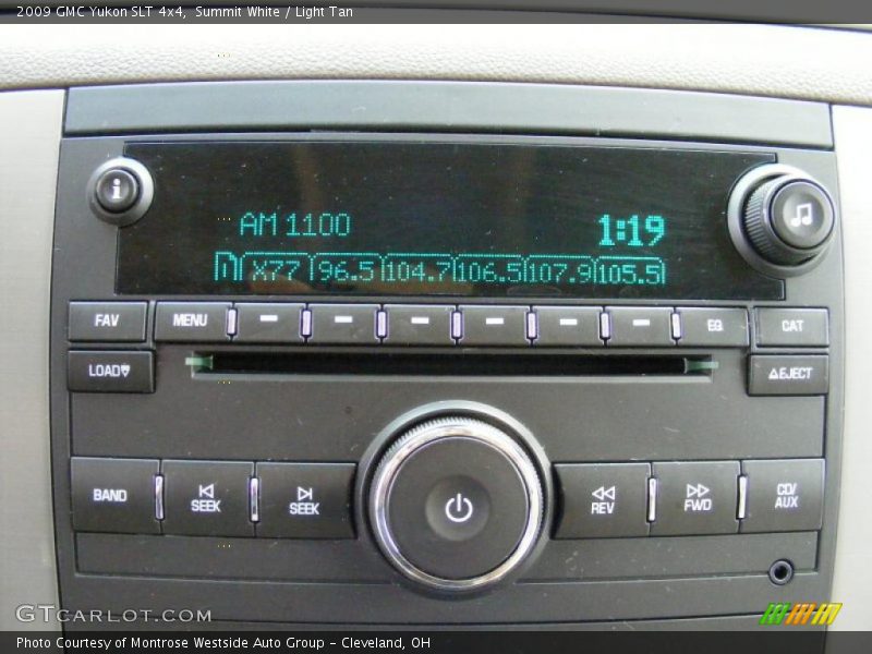 Summit White / Light Tan 2009 GMC Yukon SLT 4x4