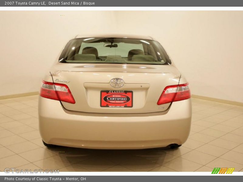 Desert Sand Mica / Bisque 2007 Toyota Camry LE