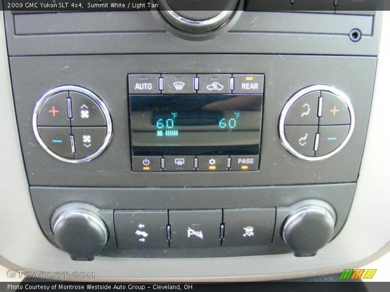Summit White / Light Tan 2009 GMC Yukon SLT 4x4