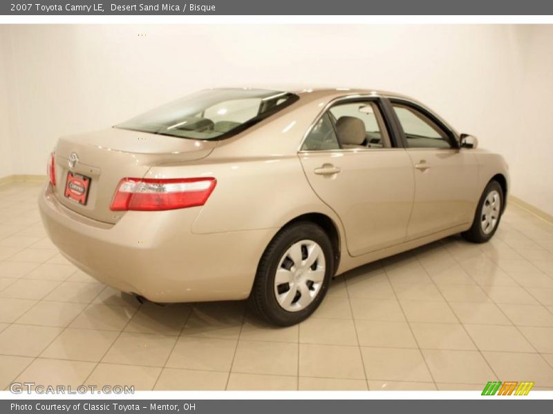 Desert Sand Mica / Bisque 2007 Toyota Camry LE