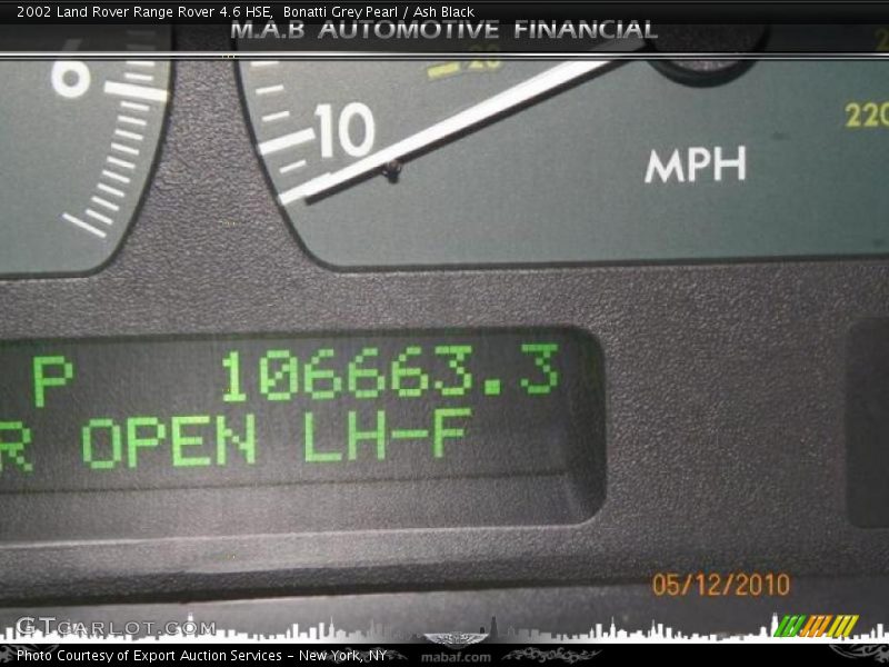 Bonatti Grey Pearl / Ash Black 2002 Land Rover Range Rover 4.6 HSE