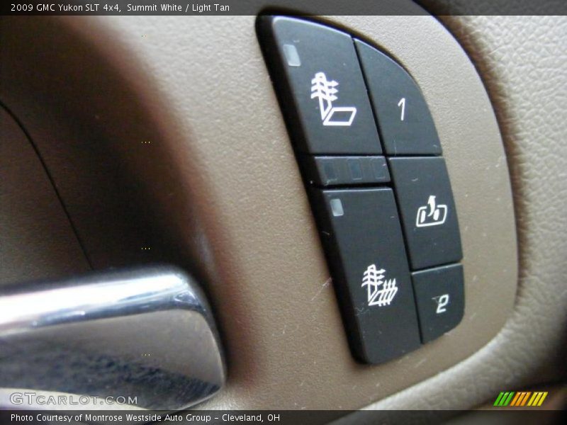 Summit White / Light Tan 2009 GMC Yukon SLT 4x4