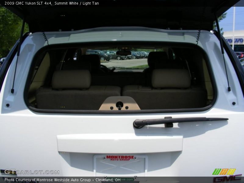 Summit White / Light Tan 2009 GMC Yukon SLT 4x4