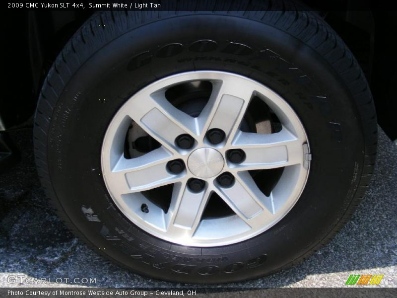 Summit White / Light Tan 2009 GMC Yukon SLT 4x4