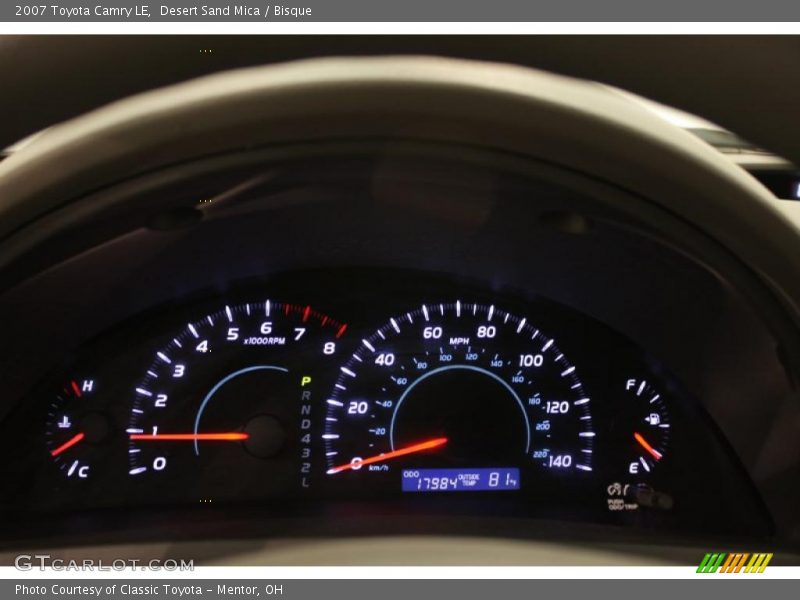 Desert Sand Mica / Bisque 2007 Toyota Camry LE