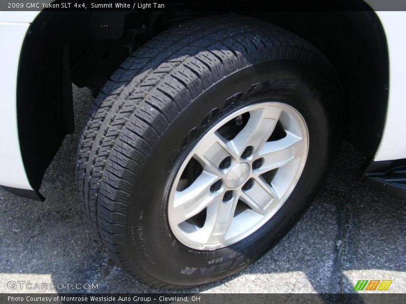 Summit White / Light Tan 2009 GMC Yukon SLT 4x4