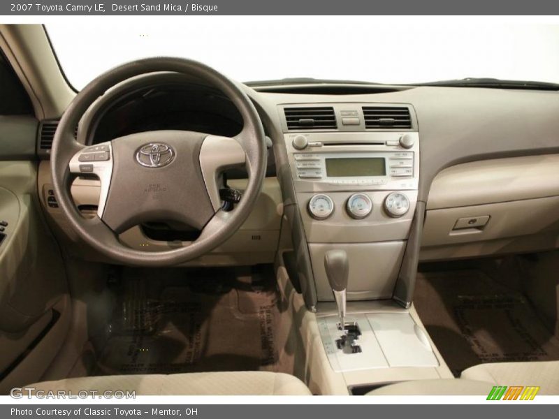 Desert Sand Mica / Bisque 2007 Toyota Camry LE
