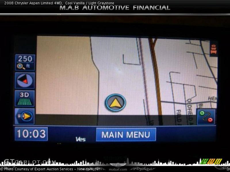 Cool Vanilla / Light Graystone 2008 Chrysler Aspen Limited 4WD