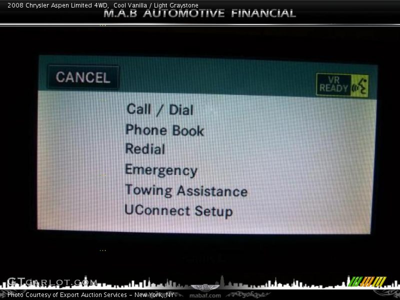 Cool Vanilla / Light Graystone 2008 Chrysler Aspen Limited 4WD