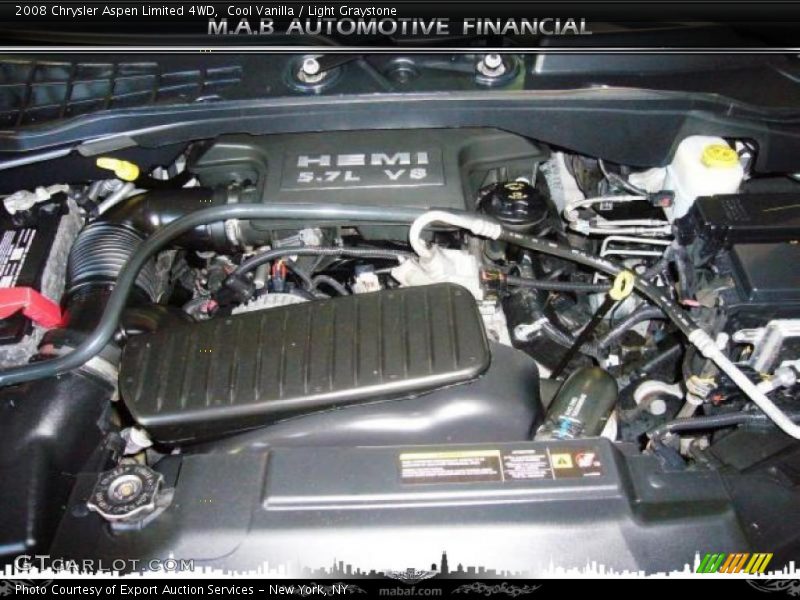 Cool Vanilla / Light Graystone 2008 Chrysler Aspen Limited 4WD