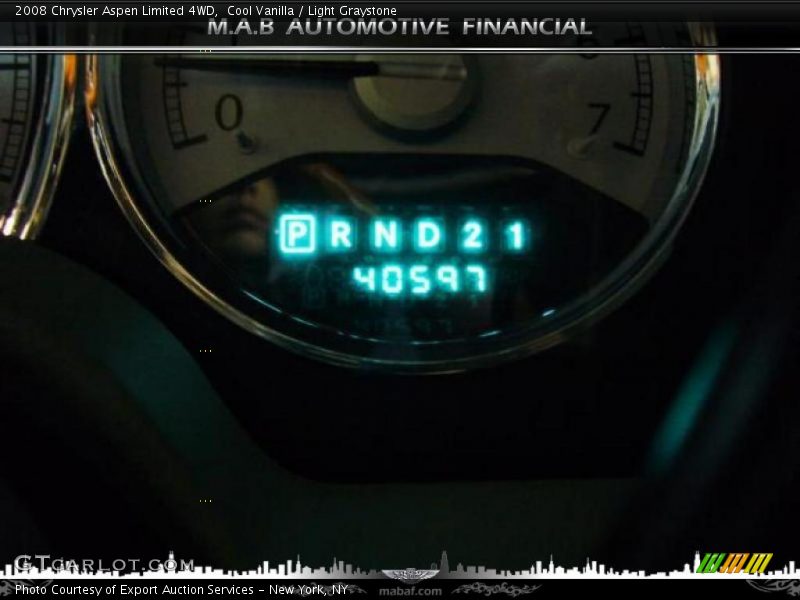 Cool Vanilla / Light Graystone 2008 Chrysler Aspen Limited 4WD