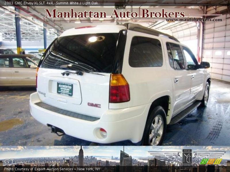 Summit White / Light Oak 2003 GMC Envoy XL SLT 4x4