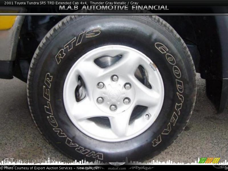 Thunder Gray Metallic / Gray 2001 Toyota Tundra SR5 TRD Extended Cab 4x4