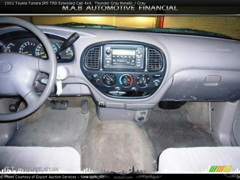 Thunder Gray Metallic / Gray 2001 Toyota Tundra SR5 TRD Extended Cab 4x4